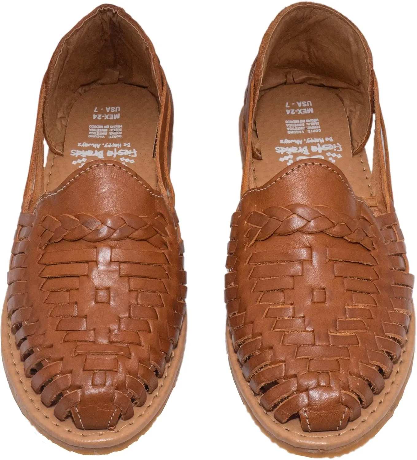 Fiesta Brands Mexican Sandals Boho Huaraches Mexicanos Para Mujer Women Leather Artisan Made Shoes