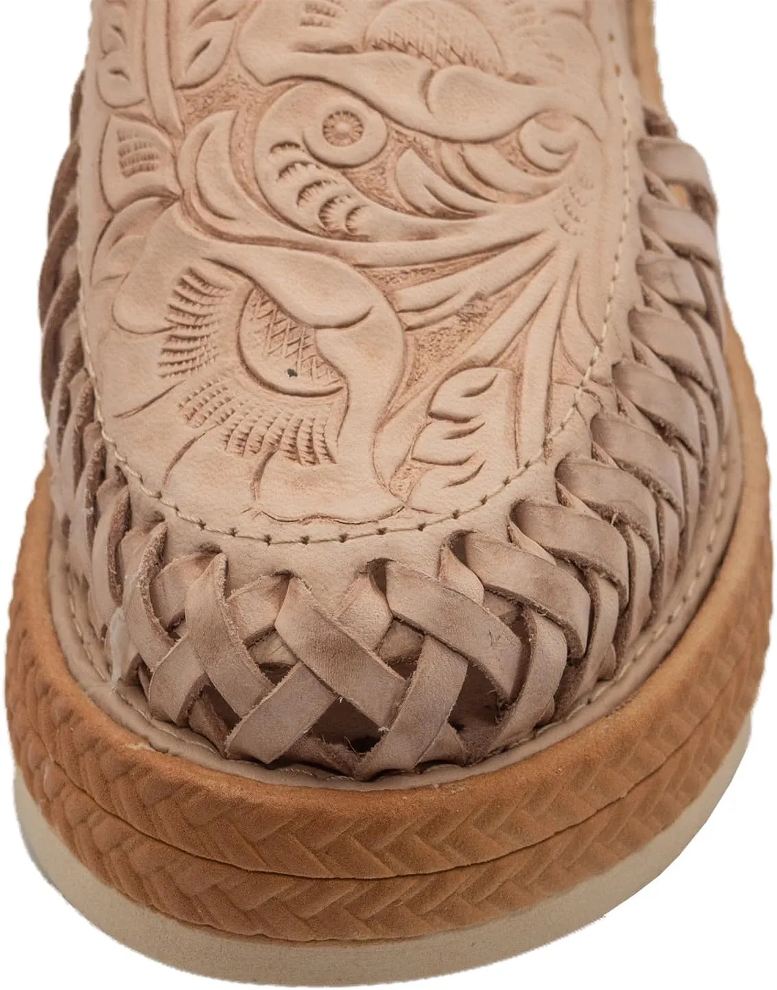 Fiesta Brands Mexican Sandals Huaraches Mexicanos for Woman Lace Up Shoes Alpargatas