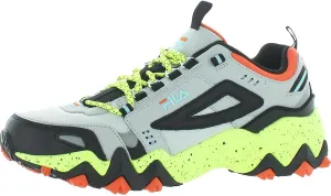 Fila Mens Oakmont TR Leather Workout Hiking Shoes Gray 8.5 Medium (D)