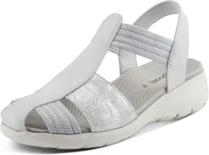 Flexus Women's DAMARI Ankle Strap Fisherman Sandals – Breathable Design, Arch Support, and Shock-Absorbent Outsole
