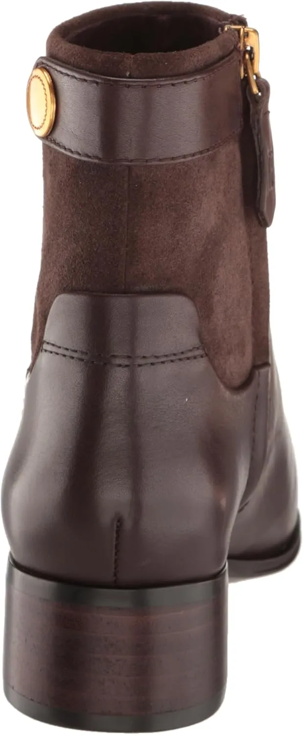 Franco Sarto Women's Jessica Low Heel Ankle Booties Boot