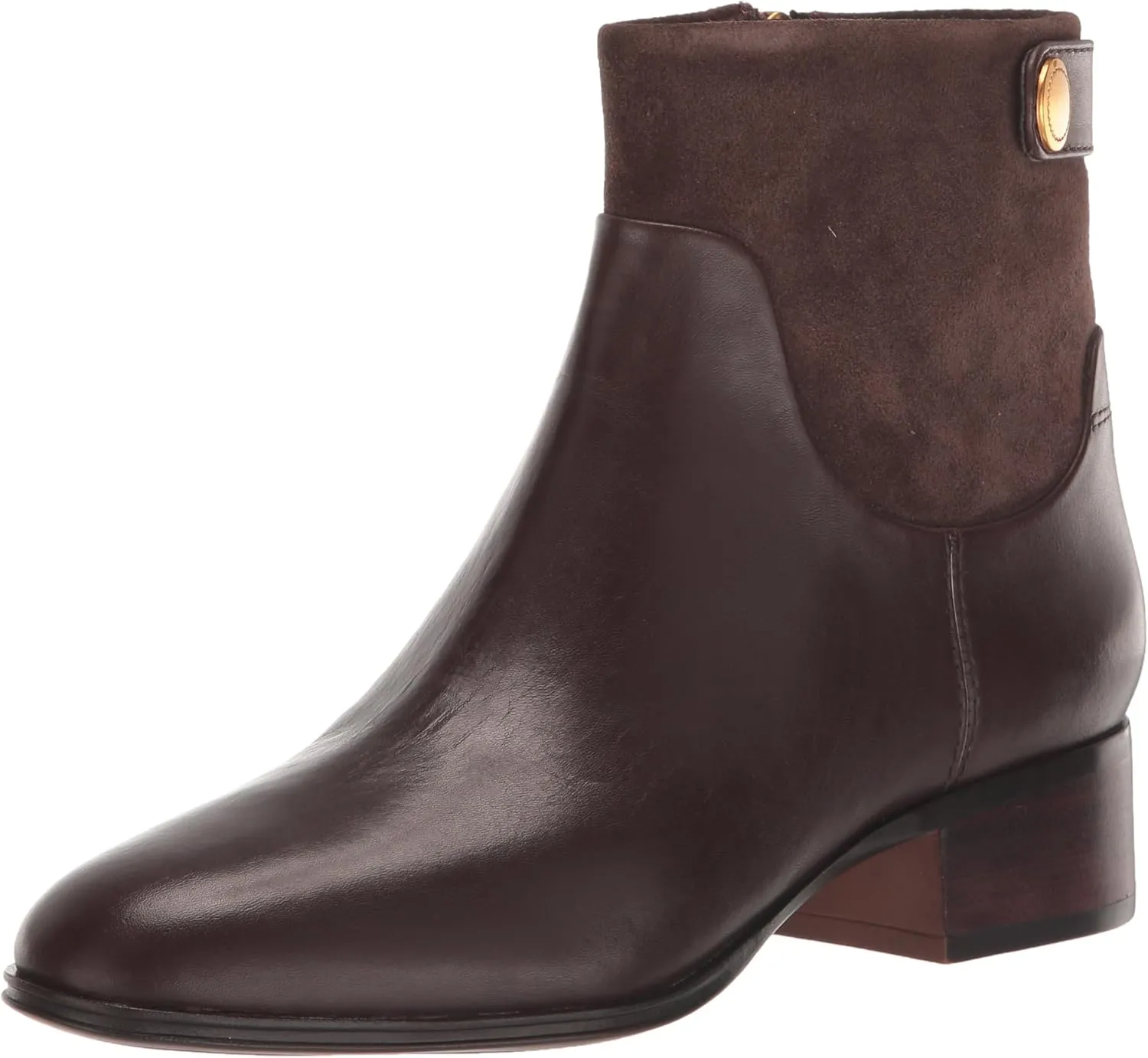 Franco Sarto Women's Jessica Low Heel Ankle Booties Boot