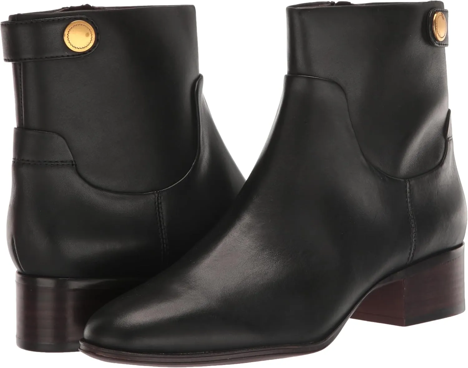 Franco Sarto Women's Jessica Low Heel Ankle Booties Boot