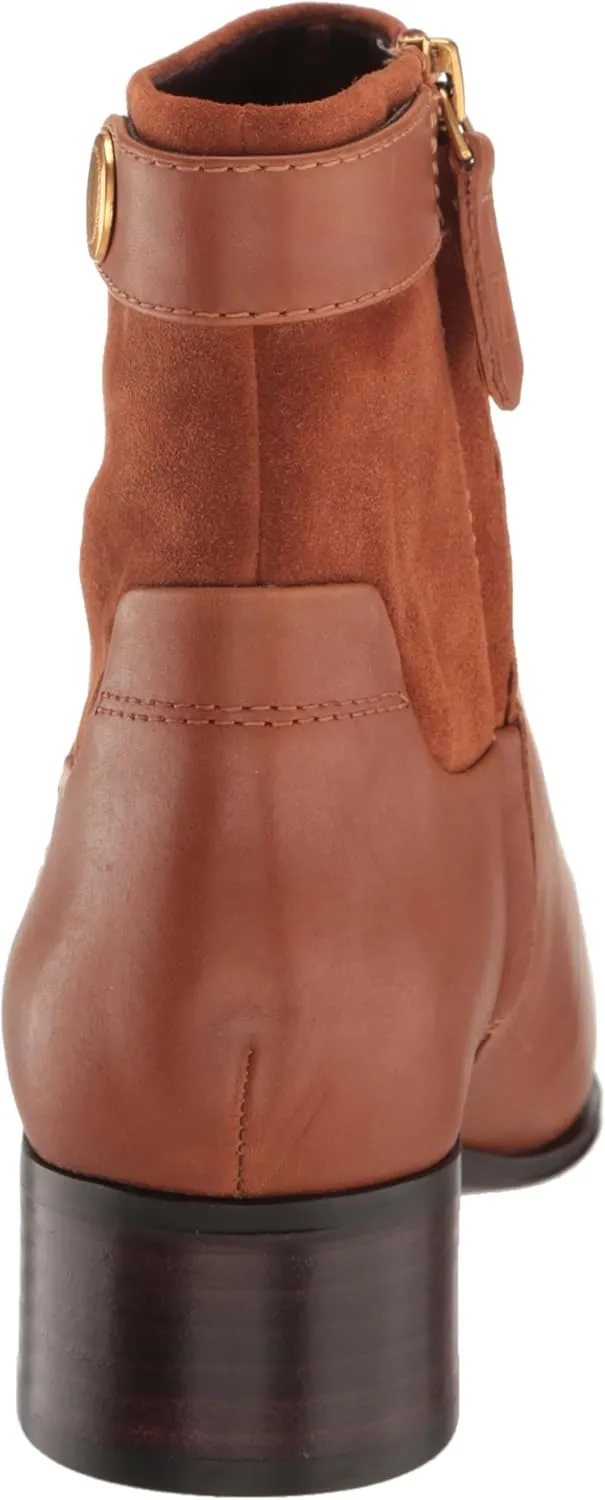 Franco Sarto Women's Jessica Low Heel Ankle Booties Boot