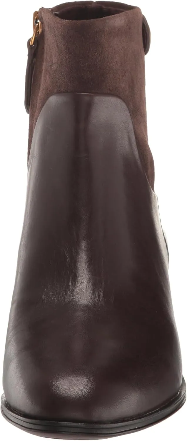 Franco Sarto Women's Jessica Low Heel Ankle Booties Boot