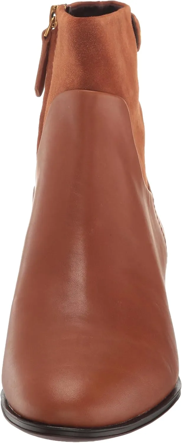 Franco Sarto Women's Jessica Low Heel Ankle Booties Boot