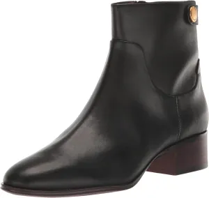 Franco Sarto Women's Jessica Low Heel Ankle Booties Boot