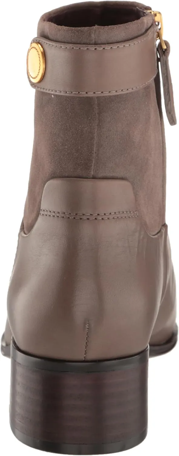 Franco Sarto Women's Jessica Low Heel Ankle Booties Boot