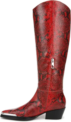 Franco Sarto Women's Western Knee High Boot