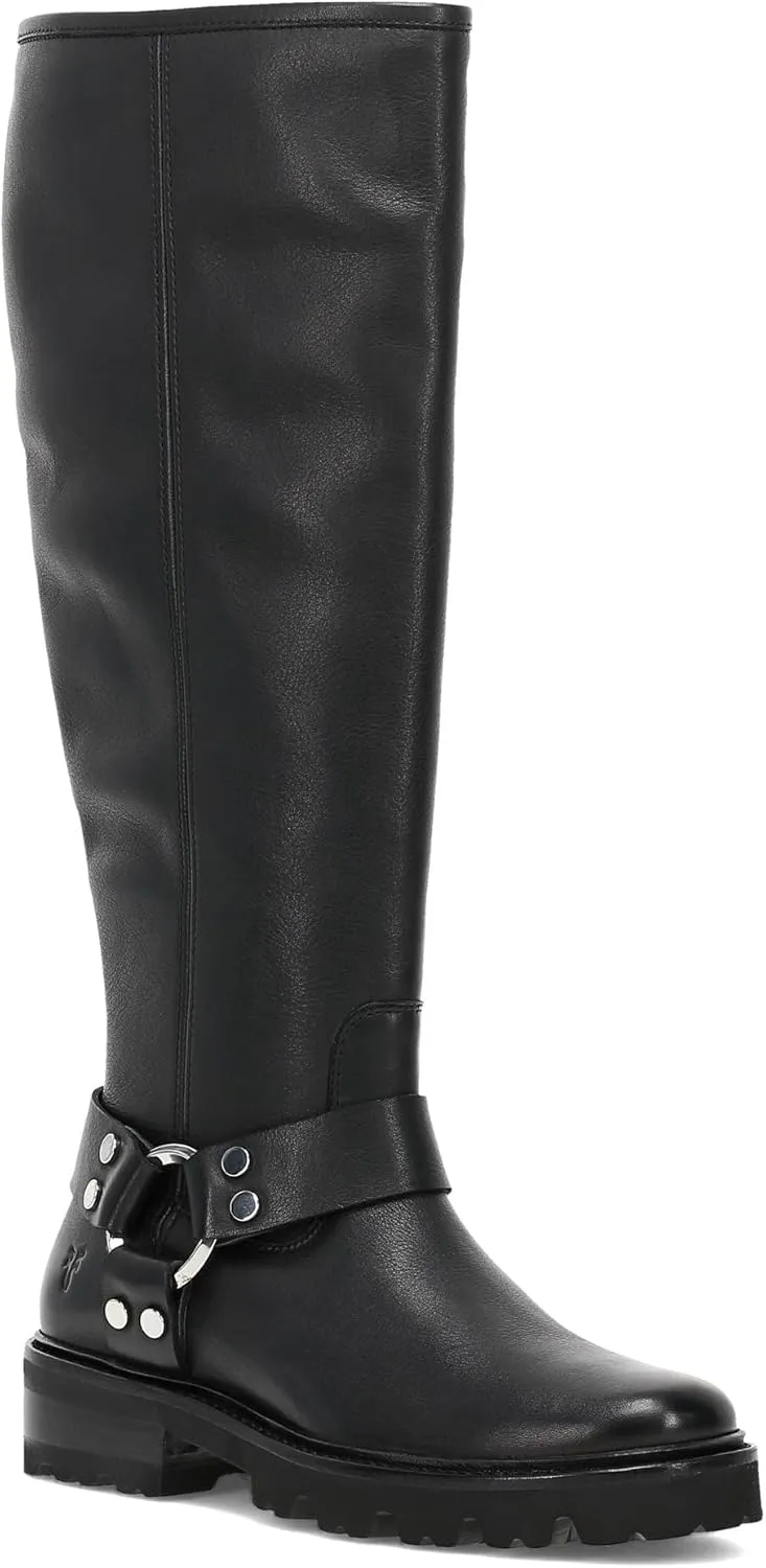 Frye Women's Olivia Harness Tall Motorcycle Boot