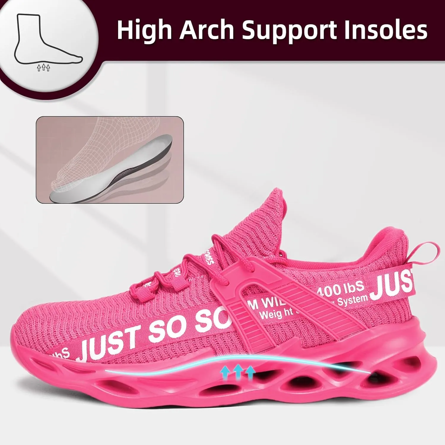 Furuian Steel Toe Shoes for Women Men Lightweight Safety Shoes Comfortable Steel Toe Sneakers Work Shoes
