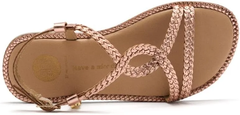 GIOSEPPO Girl's Modern Flat Sandal