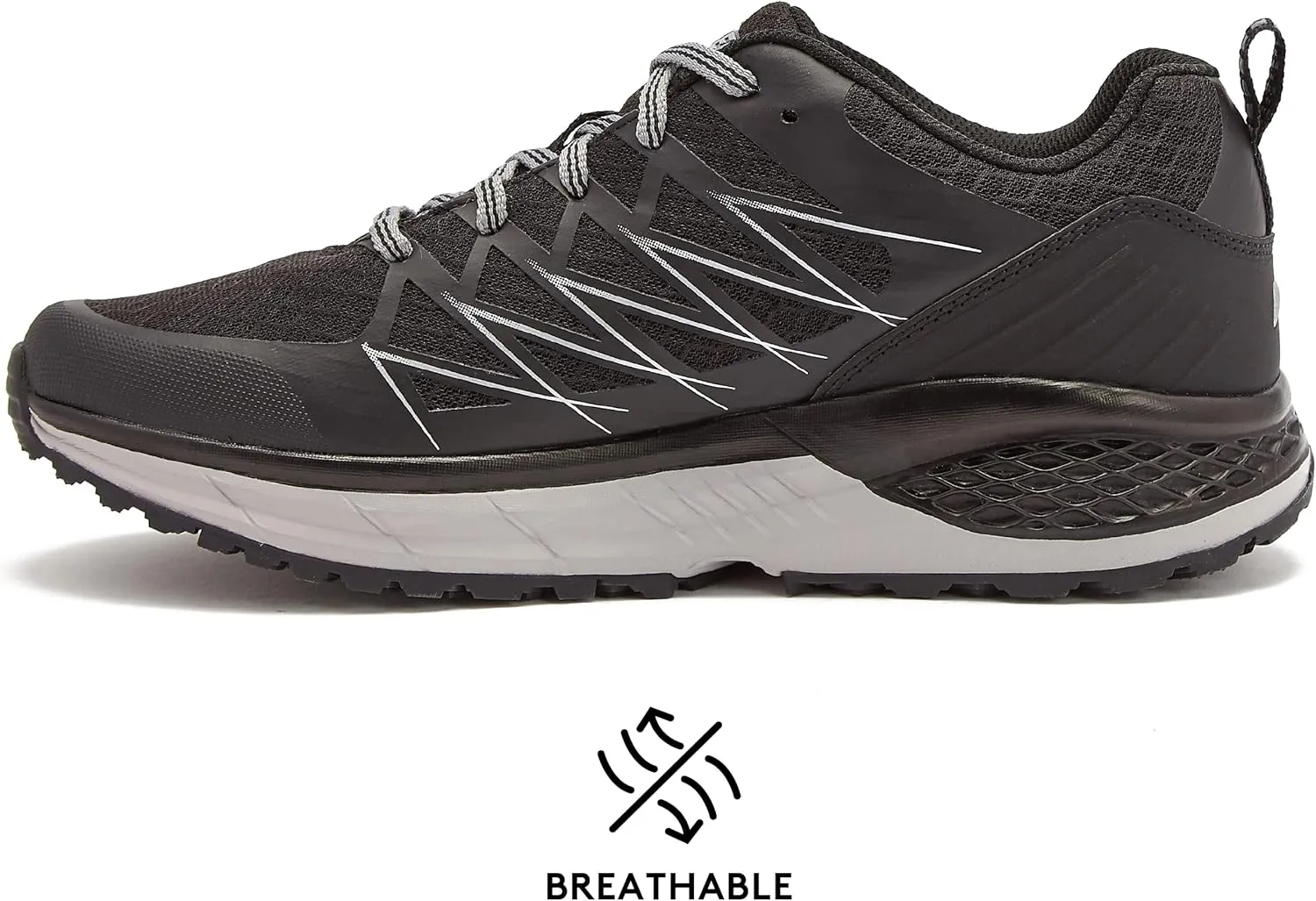HI-TEC Destroyer Low Men’s Running Shoes, Lightweight Mesh Athletic Sneakers for Men