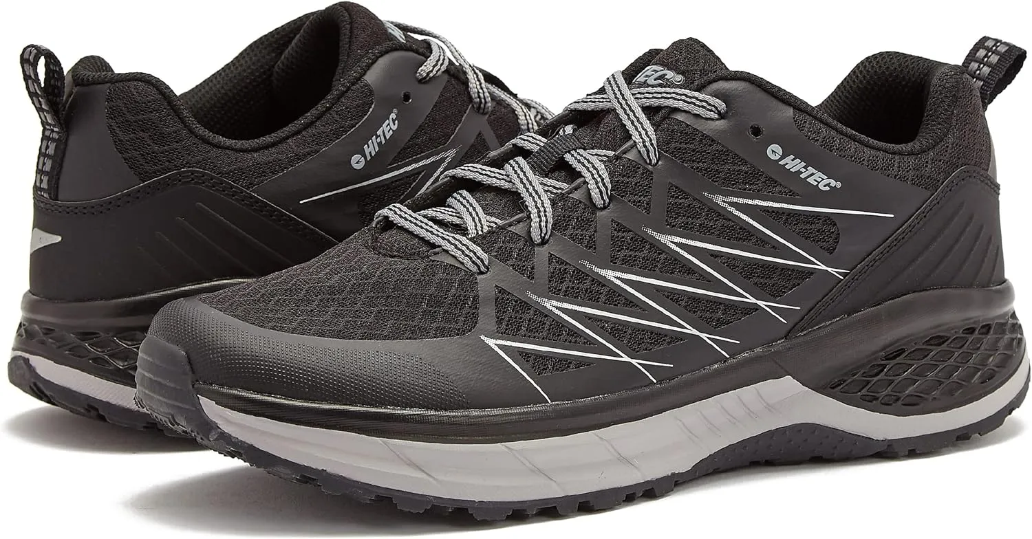 HI-TEC Destroyer Low Men’s Running Shoes, Lightweight Mesh Athletic Sneakers for Men