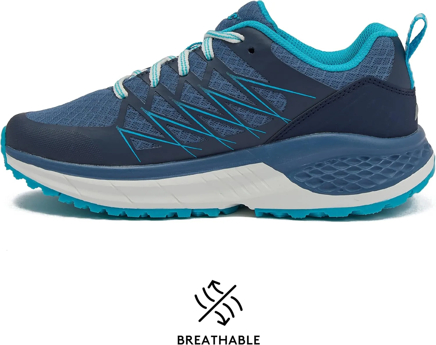 HI-TEC Destroyer Low Women’s Running Shoes, Lightweight Mesh Athletic Sneakers for Women