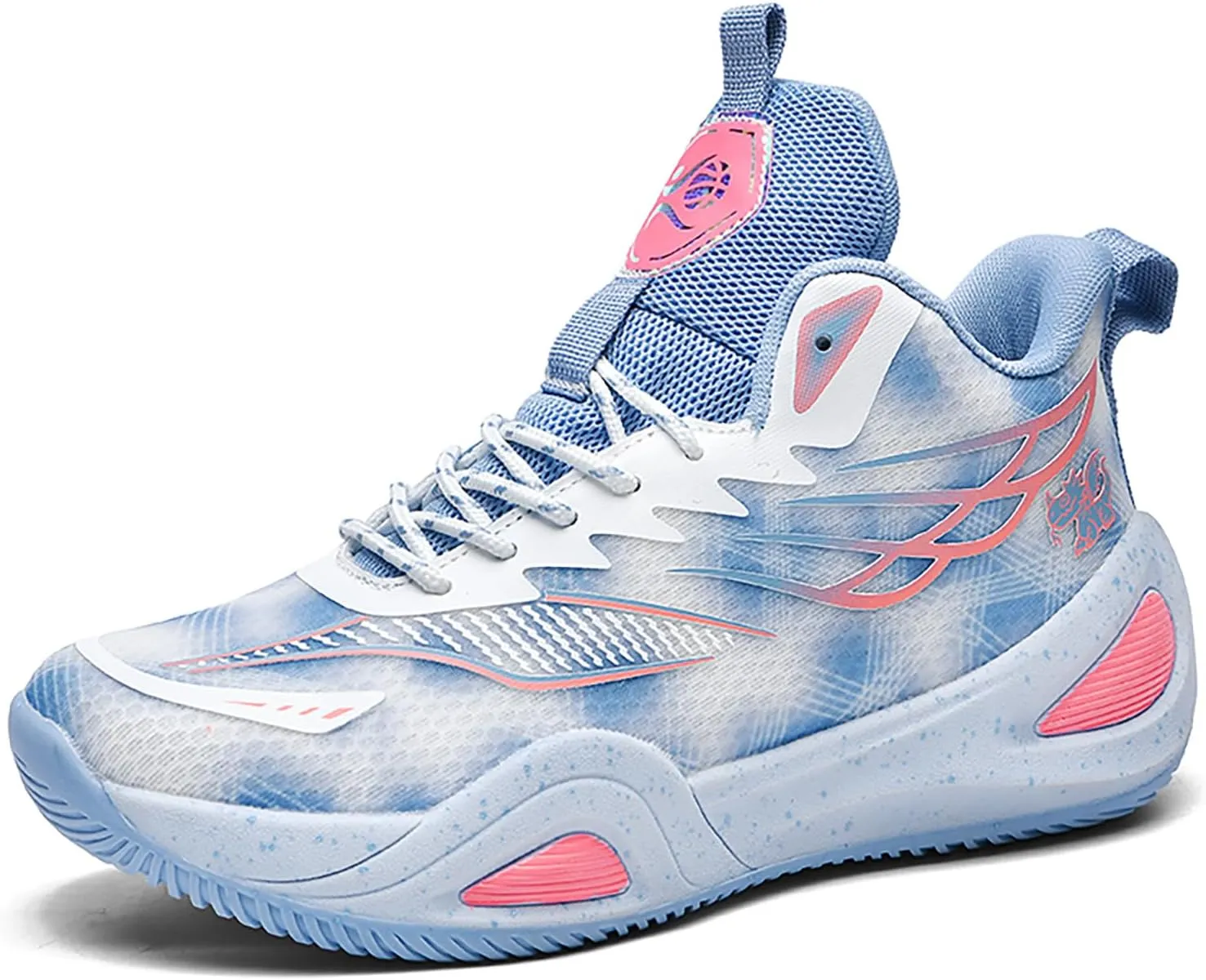 High Top Womens Mens Basketball Shoes Breathable Non Slip Outdoor Sneakers Comfortable Fashion Athletic Training Sport Shoes