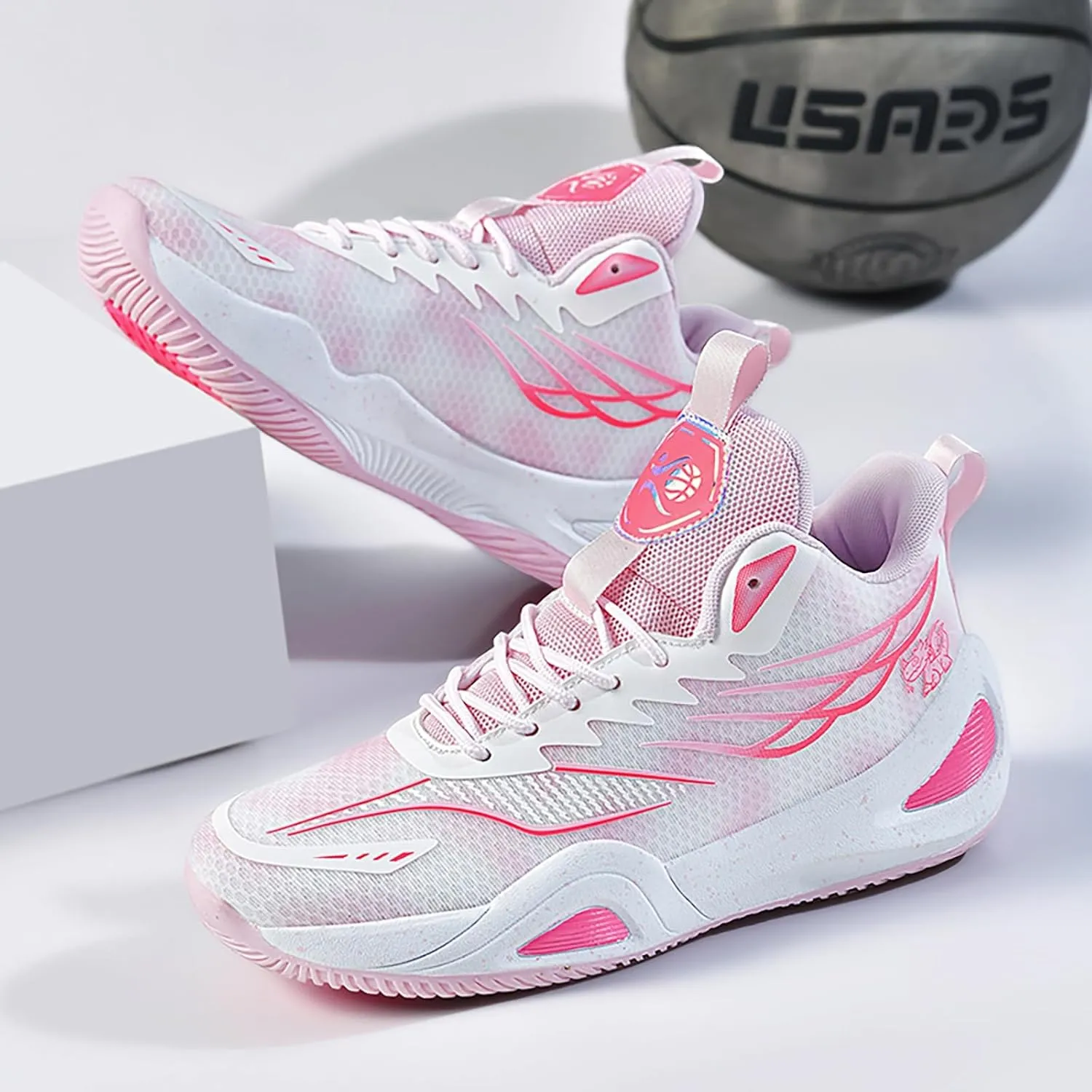 High Top Womens Mens Basketball Shoes Breathable Non Slip Outdoor Sneakers Comfortable Fashion Athletic Training Sport Shoes