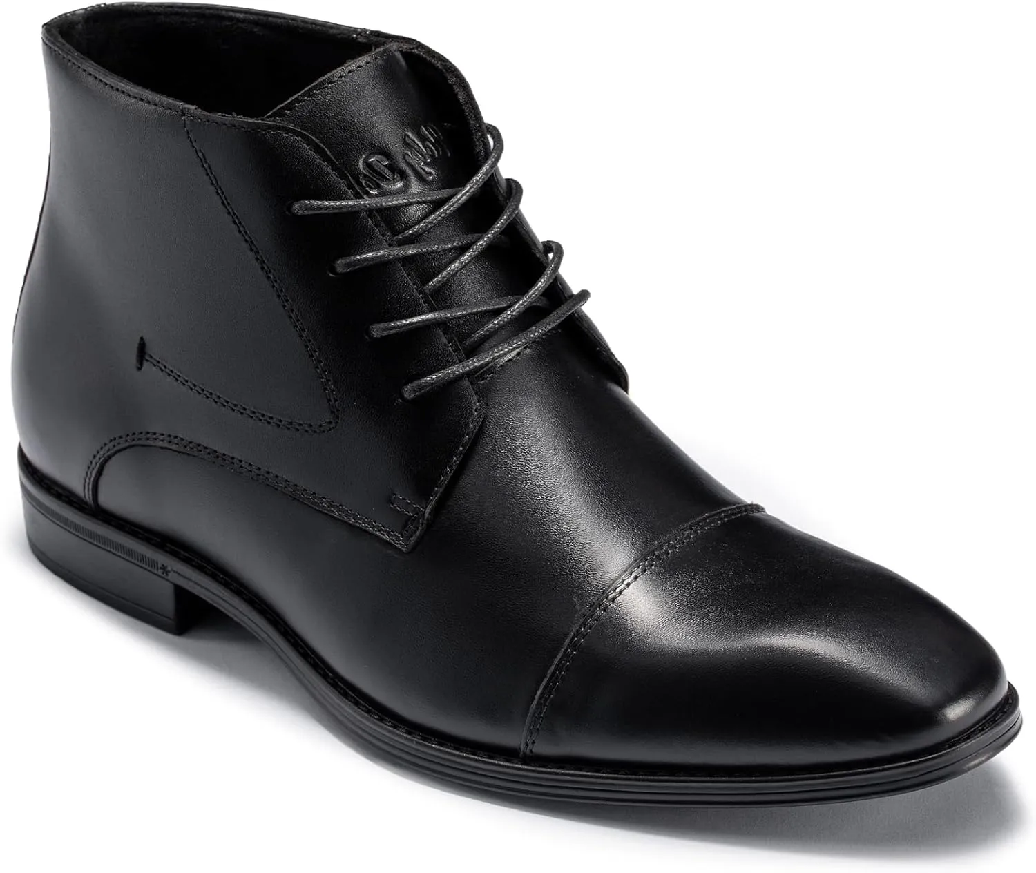 Holy dove Mens Dress Boots,Premium Leather Oxford Chukka, Waterproof Non-Slip Business Boots for Men‌‌