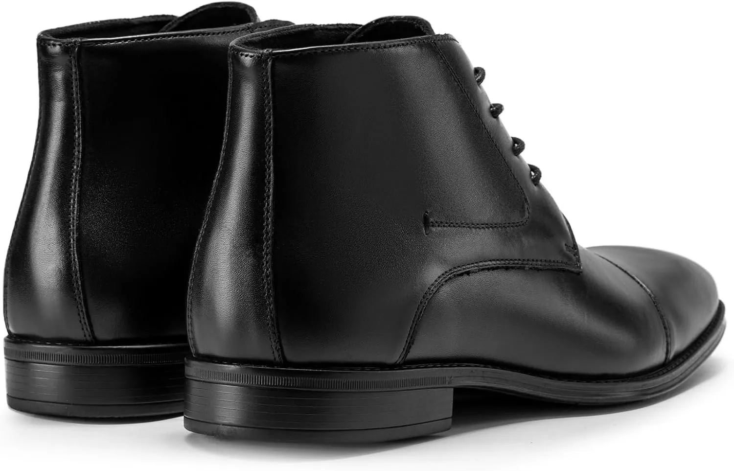 Holy dove Mens Dress Boots,Premium Leather Oxford Chukka, Waterproof Non-Slip Business Boots for Men‌‌