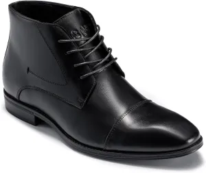 Holy dove Mens Dress Boots,Premium Leather Oxford Chukka, Waterproof Non-Slip Business Boots for Men‌‌