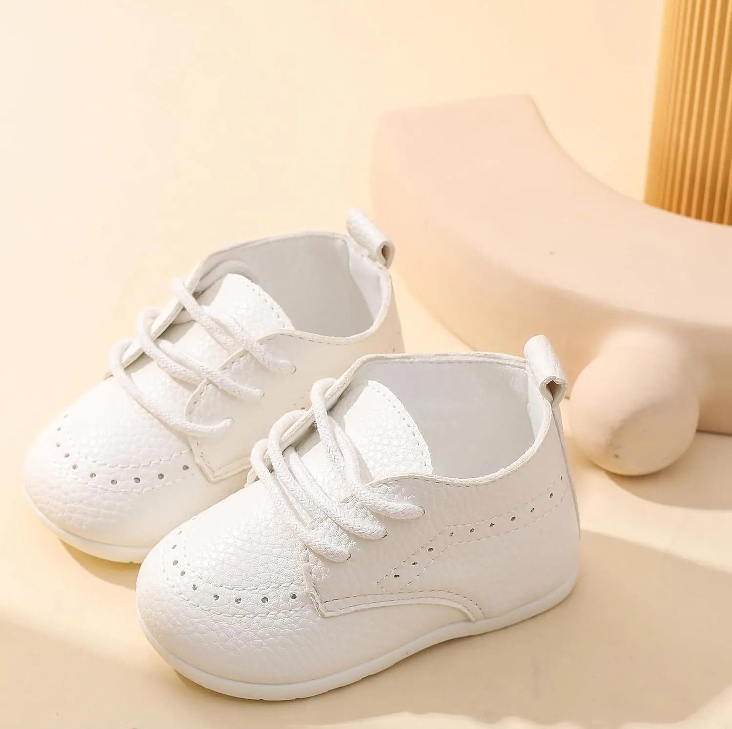 Infant Baby Boys Girls Leather Loafers Comfort Oxford Dress Wedding Shoes First Walker Outdoor Shoes Crib Shoes