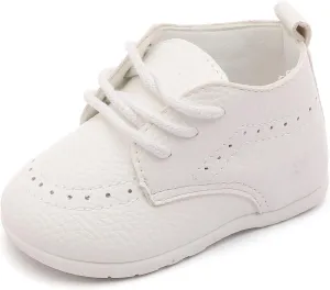 Infant Baby Boys Girls Leather Loafers Comfort Oxford Dress Wedding Shoes First Walker Outdoor Shoes Crib Shoes