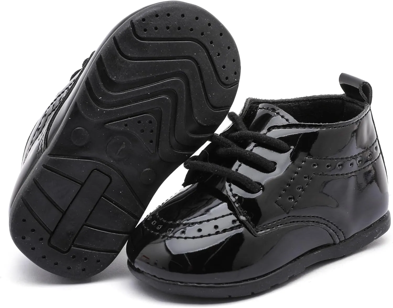 Infant Baby Boys Girls Leather Loafers Comfort Oxford Dress Wedding Shoes First Walker Outdoor Shoes Crib Shoes