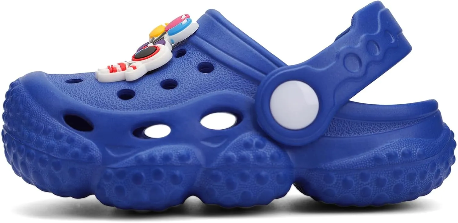 INMINPIN Baby Clogs Garden Shoes Newborn Infant Lightweight Breathable Beach Pool Sandals Non-Slip Baby Boys Girls Water Shower Summer Shoes Splay Naturally