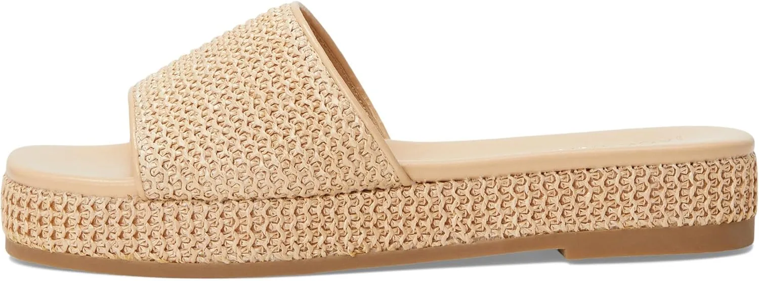 Jack Rogers Women's Bay Flatform Sandal-Raffia