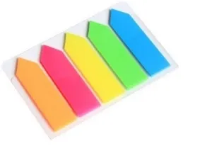 Jelölőcímke nyilak PPLUS 5x25 lapos 12x50mm nyilak (műanyag) 2310059