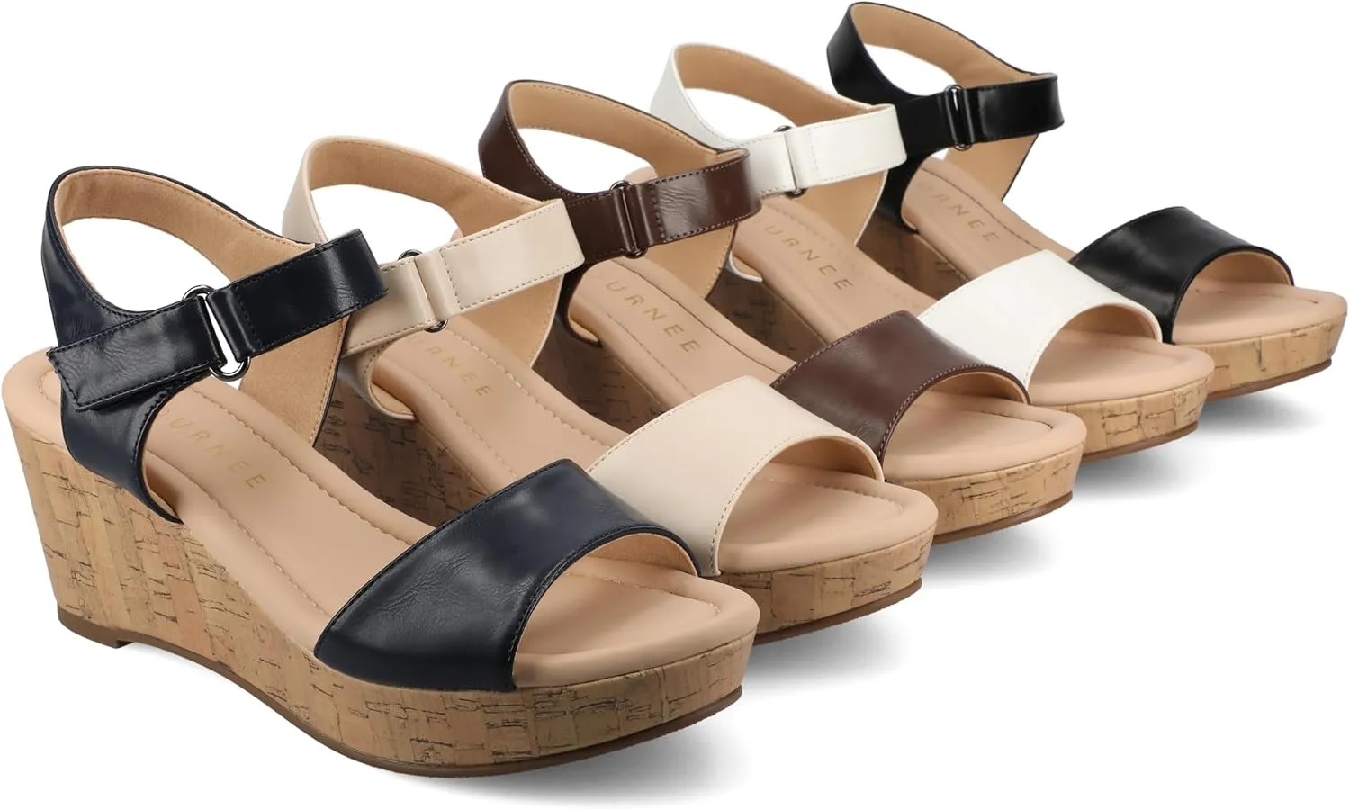 Journee Collection Women's Ranae Wedge Sandal