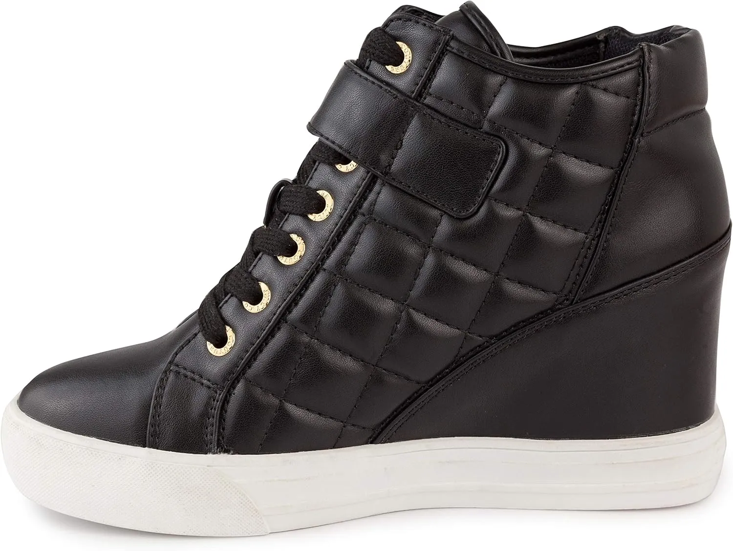 Juicy Couture Women's Platform Wedge Sneakers High-Top Shoes-Journey