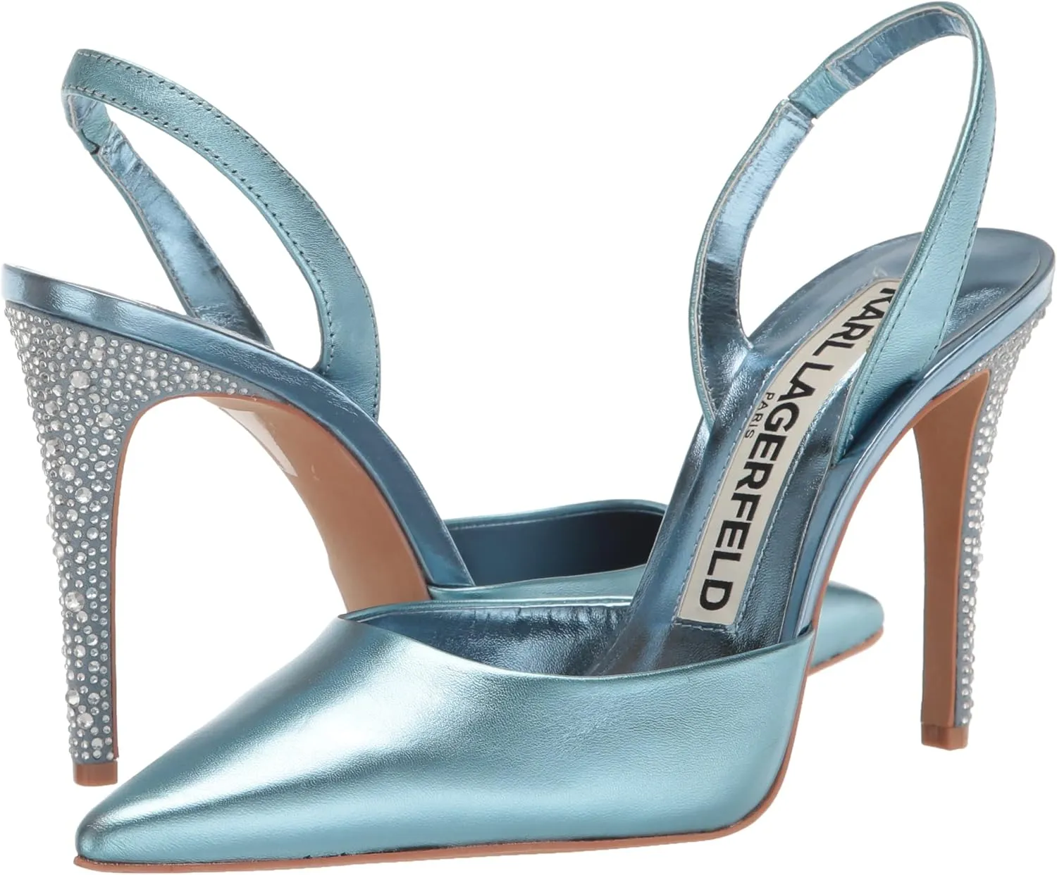 KARL LAGERFELD womens Caslynn Slingback Pump