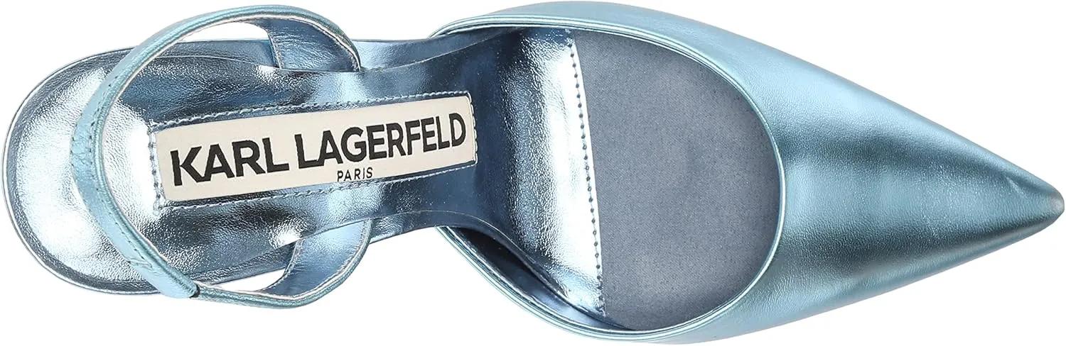 KARL LAGERFELD womens Caslynn Slingback Pump