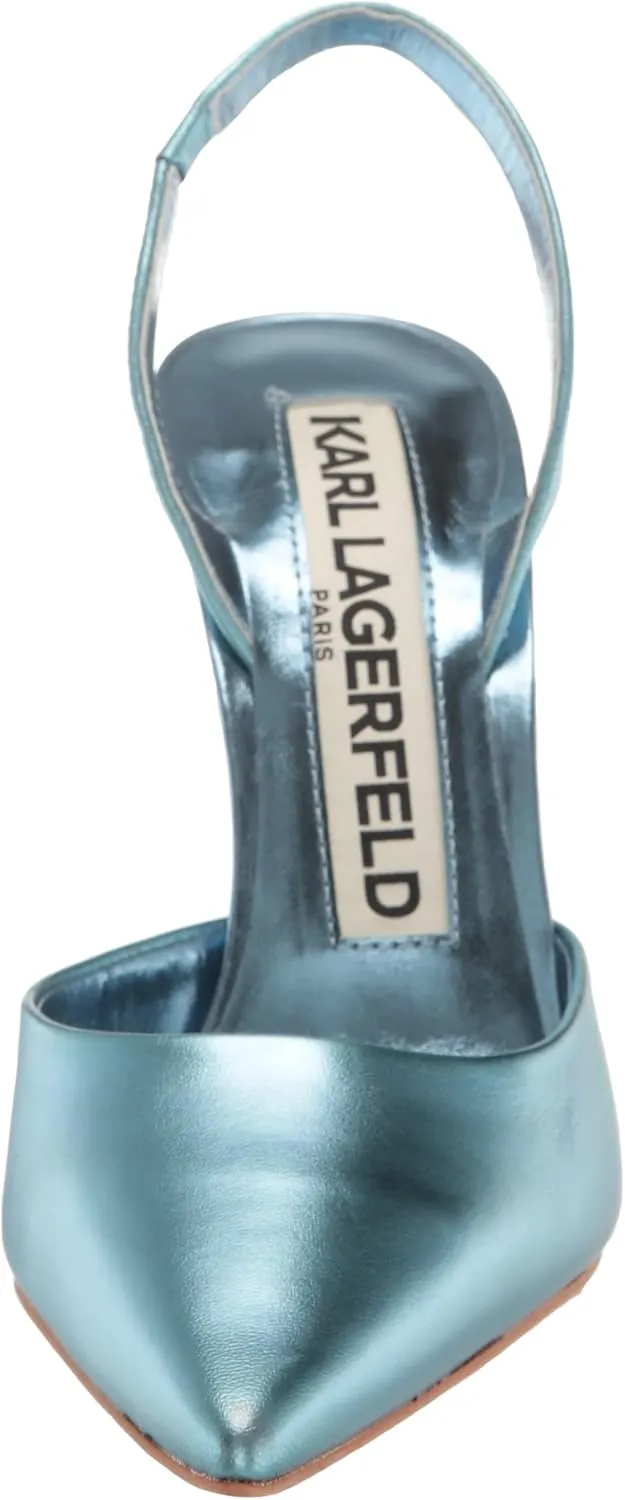 KARL LAGERFELD womens Caslynn Slingback Pump