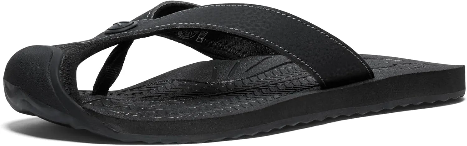KEEN Women's Barbados Breathable Comfortable Sandal Toe Protection Flip-Flops