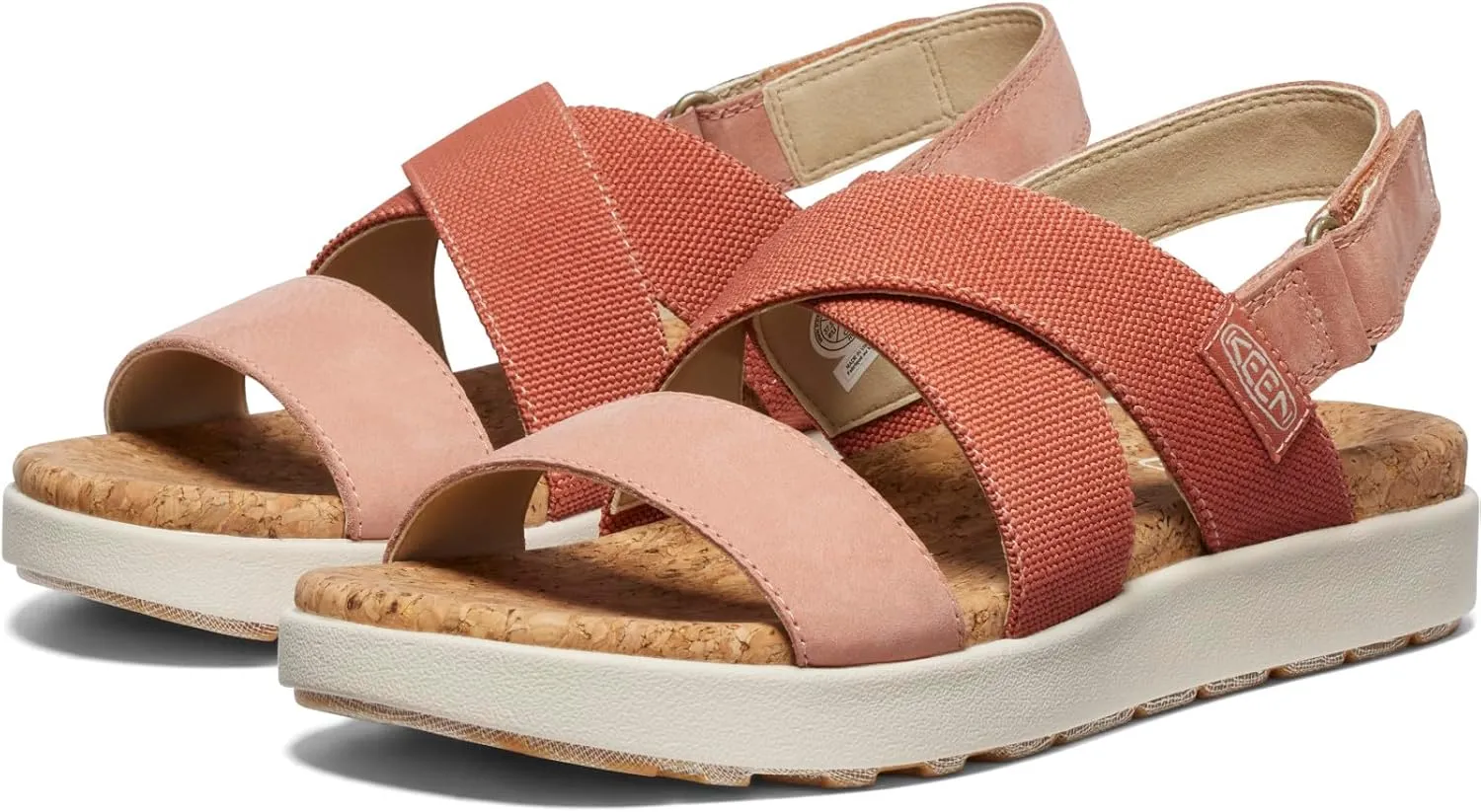KEEN Womens Elle Criss Cross Premium Comfortable Fashion Casual Wedge