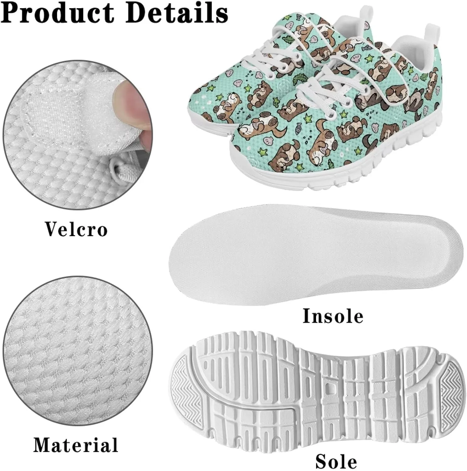 Kid Girls Boys School Loafers Shoes with One Strap Non-Slip Bungee Running Shoes Casual Sneakers Cushion Sneaker