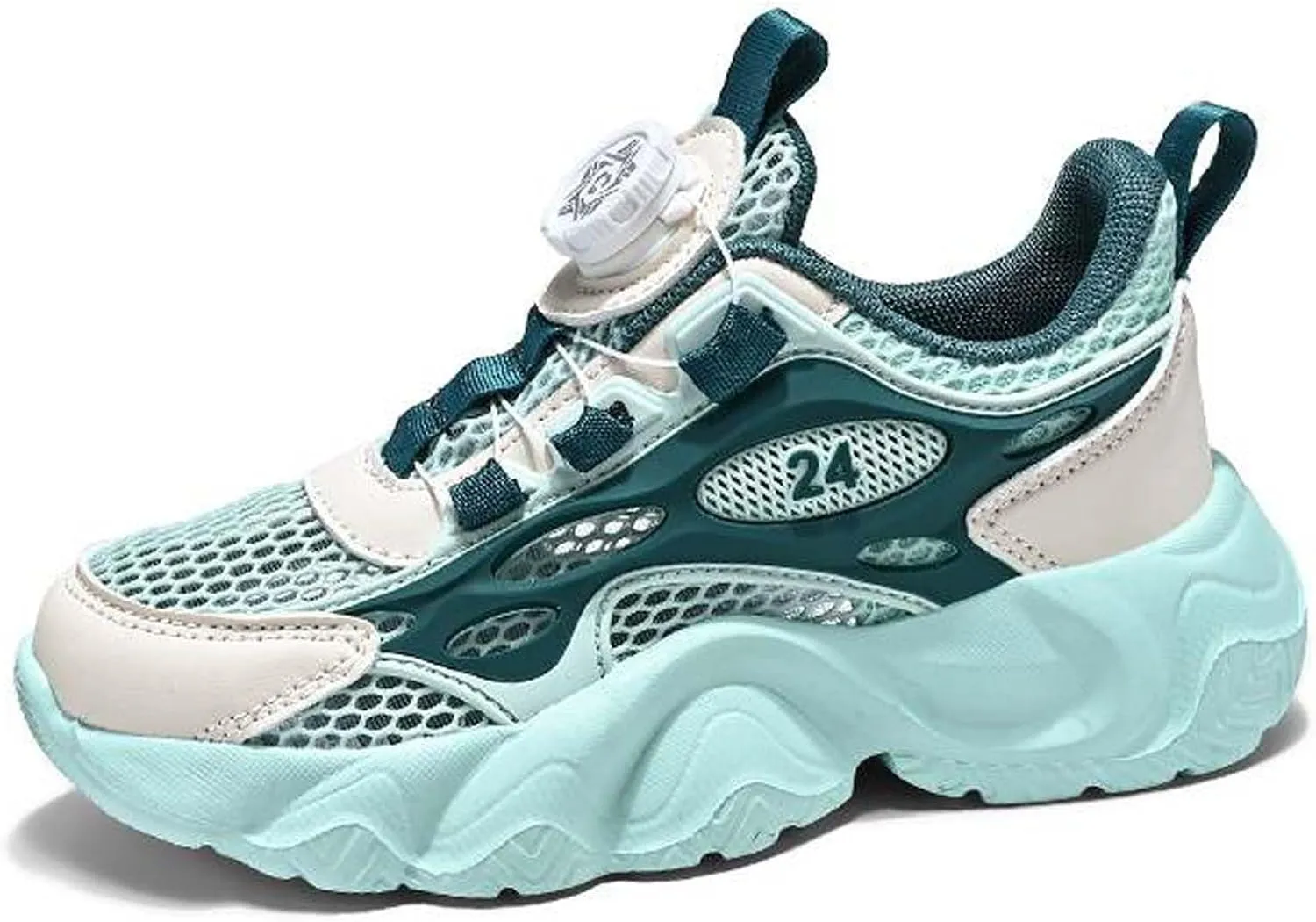 Kids Sneakers Boys Shoes Girls Shoes Arch Support High Elasticity Running Shoes Shock Absorption Wear-Resistant Tennis Shoes Casual Walking Shoes Sport Athletic 12.5~6.5 Sizes