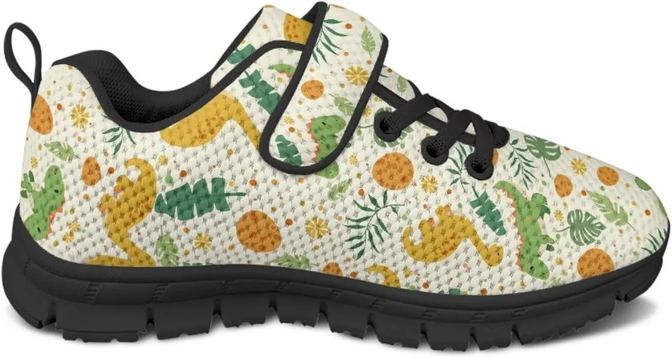 Kids Strap Sneakers Non-Slip School Loafers Shoes Sports Running Walking Shoes Casual Wide Barefoot Shoes
