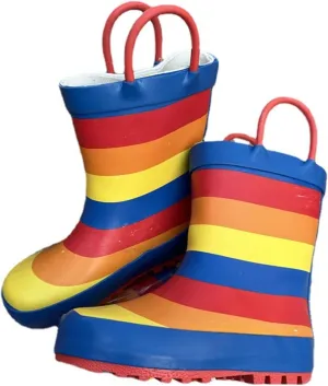 Kids Unisex Original First Classic Rainbow Giant Glitter Boot (Toddler/Little Kid) For Puddle Toddler Ballet