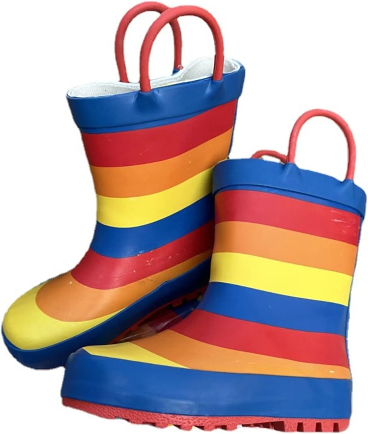 Kids Unisex Original First Classic Rainbow Giant Glitter Boot (Toddler/Little Kid) For Puddle Toddler Ballet