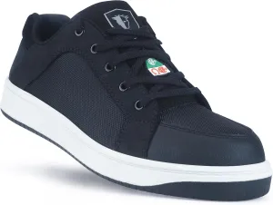 KPR Safety I886 Men's ASTM Approved Athletic Safety Work Shoes Composite Toe Waterproof Nubuck Leather Antislip ESR Wide Width