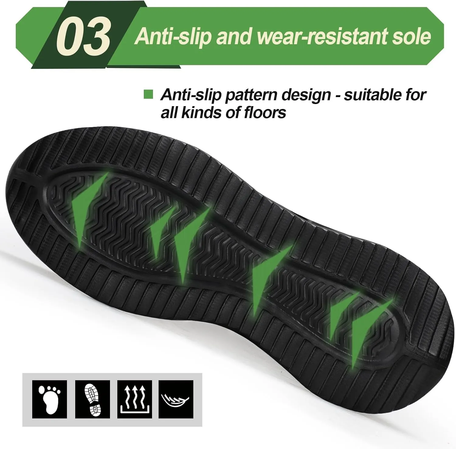 LAoutun Steel Toe Shoes for Men Women Work Shoes Safety Sneakers Shoes Comfortable Lightweight Puncture Proof Slip on Indestructible Work Shoes