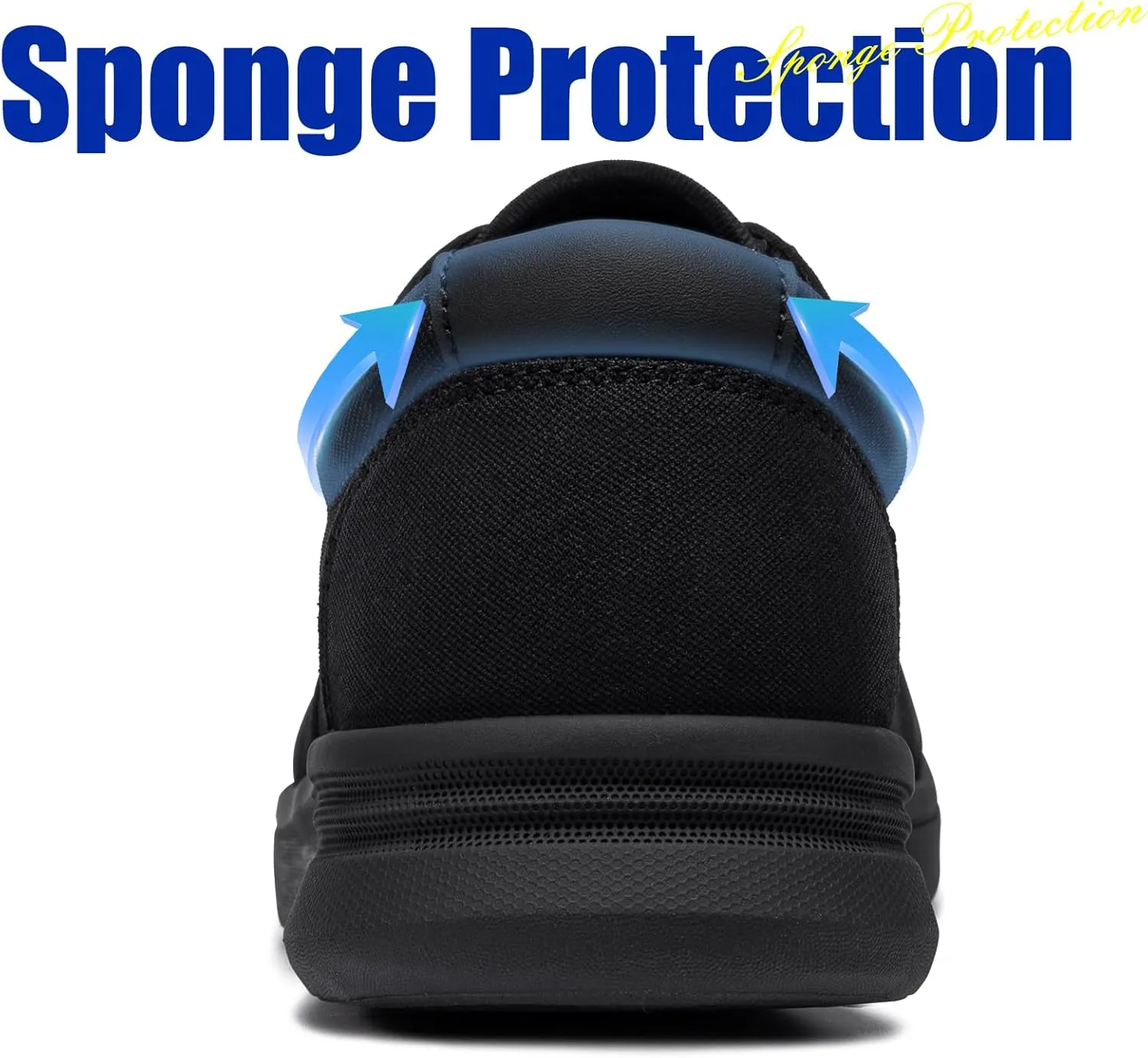 LARNMERN Steel Toe Shoes Men Lightweight Work Safety Sneakers,Comfortable Walking Skate Slip On Wide Toe Minimalist Shoes
