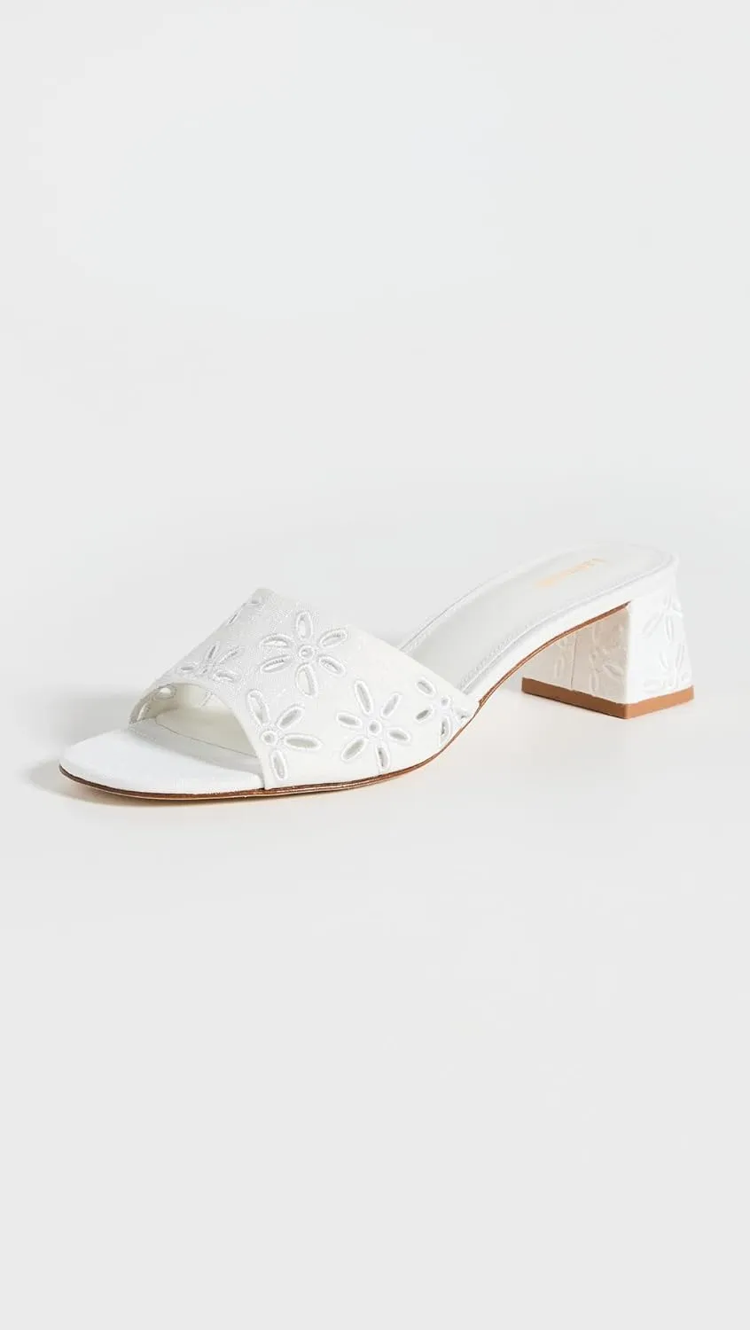 Larroudé Women's Brigitte Block Heel Sandals