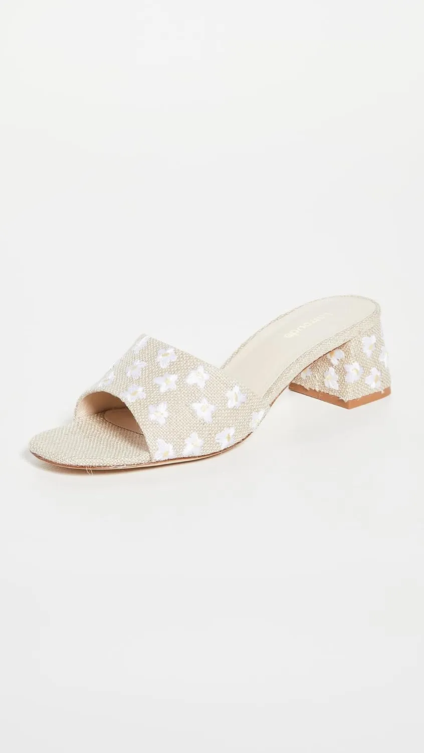 Larroudé Women's Brigitte Block Heel Sandals
