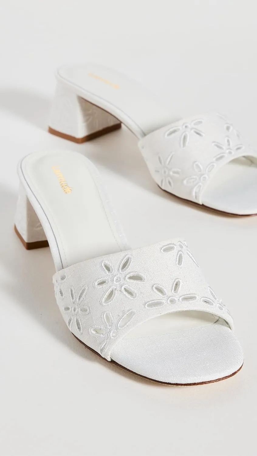 Larroudé Women's Brigitte Block Heel Sandals