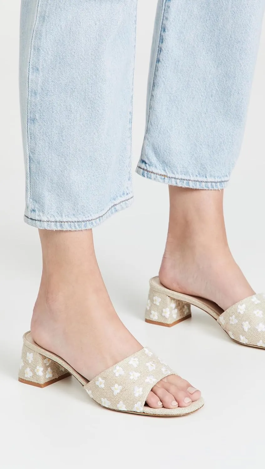 Larroudé Women's Brigitte Block Heel Sandals
