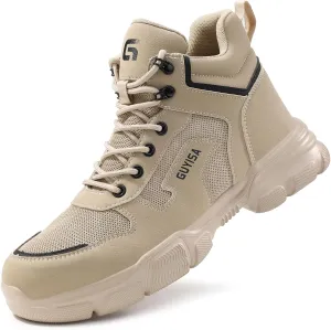 Lightweight Work Safety Shoes Steel Toe Industry Construction Slip Resistant Sneakers